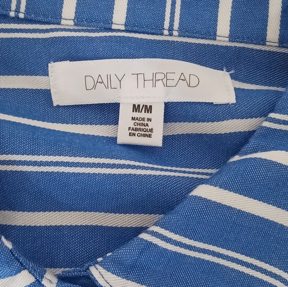 Daily Thread Striped Tunic Top M NWOT - Picture 9 of 11